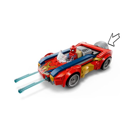 LEGO Marvel 76336 Spider-Man Car vs. Venomized Wolverine