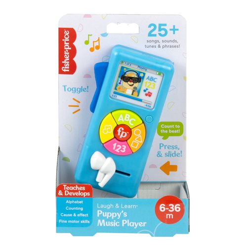 Fisher-Price Laugh and Learn Puppy's Blue Music Player