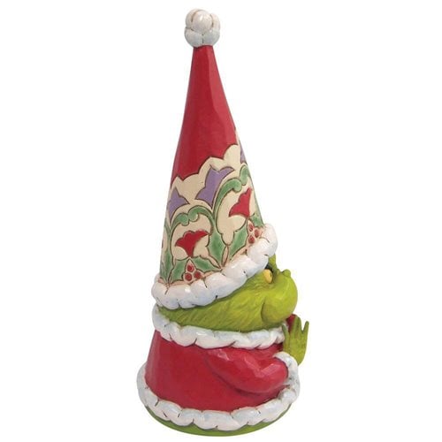 Dr. Seuss The Grinch Grinch Gnome with Large Heart by Jim Shore Statue