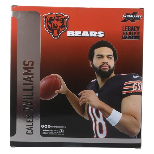 NFL SportsPicks 2024 Wave 2 Chicago Bears Caleb Williams 7-Inch Scale Posed Figure