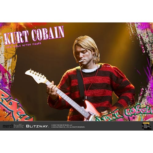 Kurt Cobain 1:6 Scale Action Figure