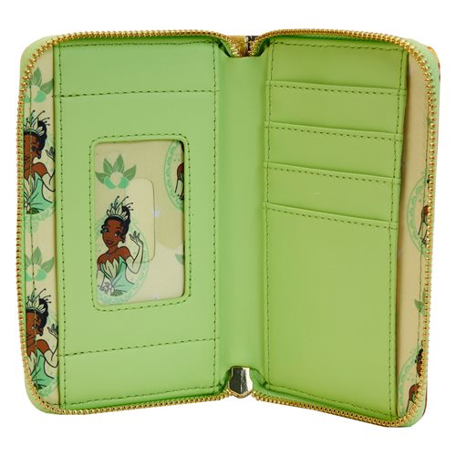 The Princess and the Frog Scenes Zip-Around Wallet