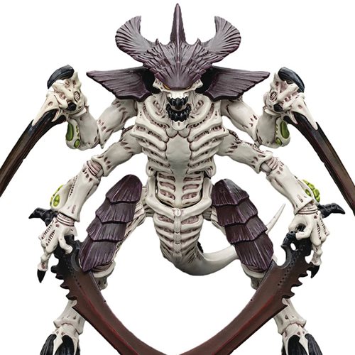 Joy Toy Warhammer 40,000 Tyranids Hive Fleet Leviathan Tyranid Warrior with Boneswords 2 1:18 Scale Action Figure
