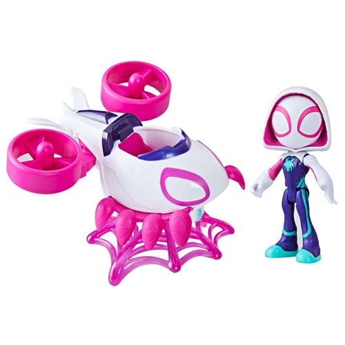 Spidey and His Amazing Friends Ghost Spider Copter Set
