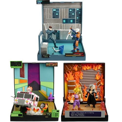 Console Heroes Sony PlayStation Diorama Playset Case of 6