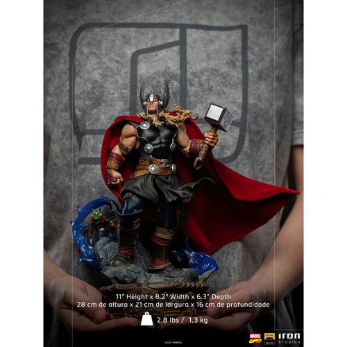 Thor Unleashed Deluxe Art 1:10 Scale Statue