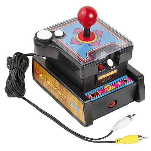 retro arcade pac man tv game