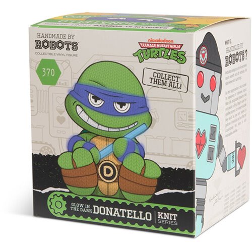 Teenage Mutant Ninja Turtles Donatello #370 Glow-in-the-Dark Handmade by Robots Vinyl Figure