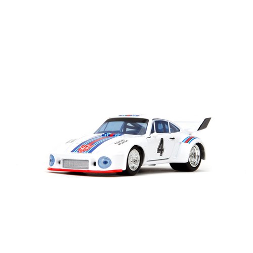 Transformers G1 Jazz 1976 Porsche 935 1:32 Scale Die-Cast Metal Vehicle
