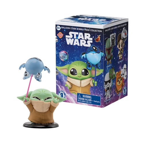 Star Wars Balloon Cosbi Bobble-Head Collection Blind-Box Mini-Figure Case of 8