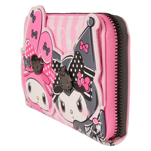 Sanrio My Melody And Kuromi Zip Around Wallet