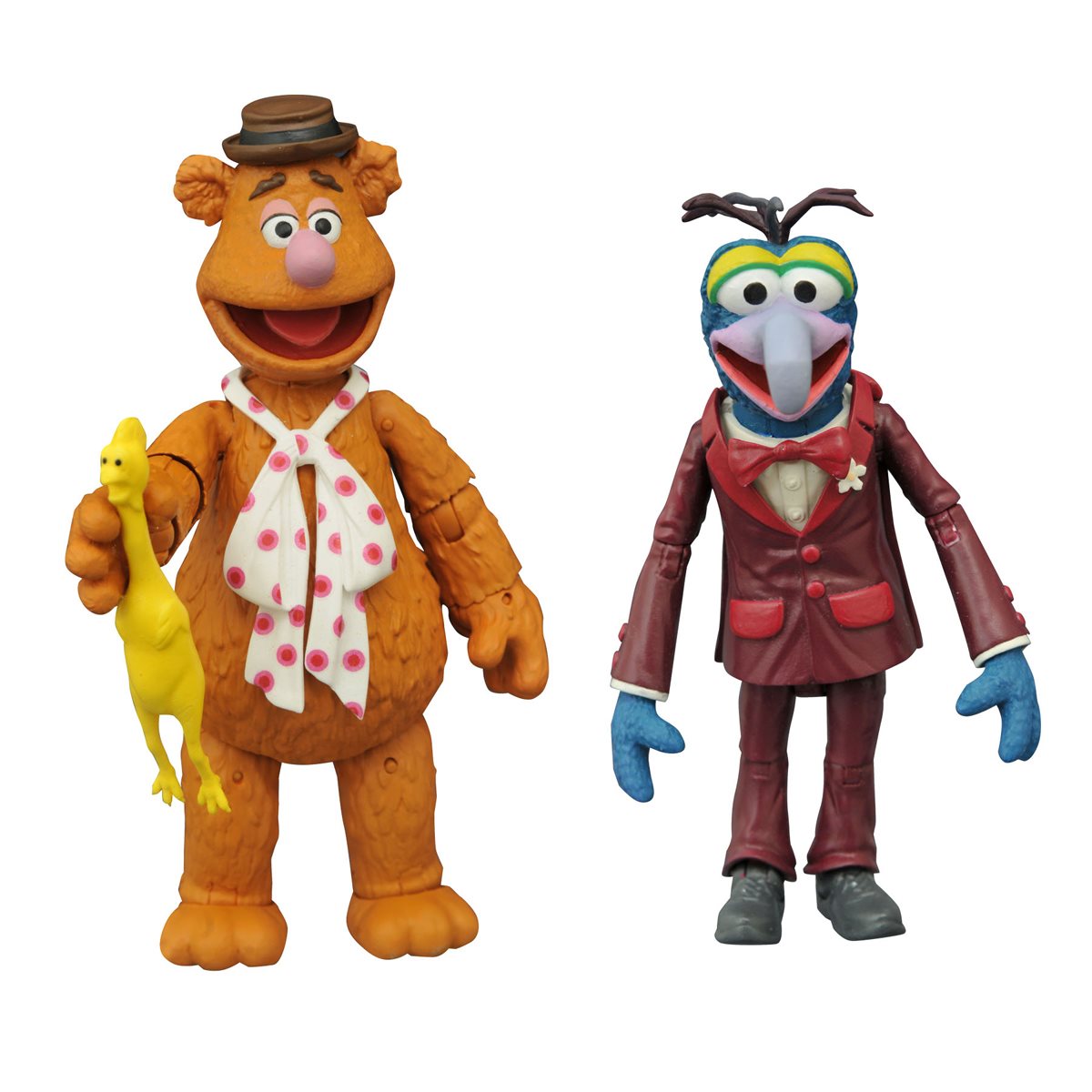 DISNEY THE MUPPETS GONZO AND CAMILLA ACTION FIGURES 