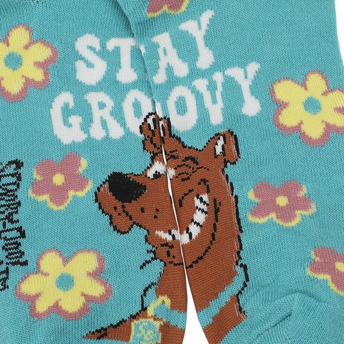 Scooby-Doo Scooby Scalloped Cuff Ankle Sock 5-Pack