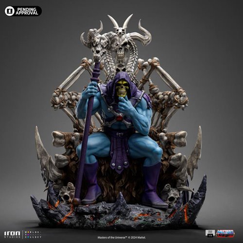 Masters of the Universe Skeletor on Throne 1:3 Prime 10th Anniversary Scale Limited Edition Statue