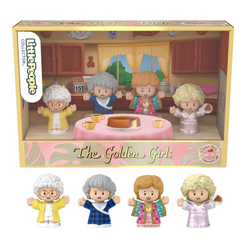 Golden Girls Anniversary Little People Collector Figure Set