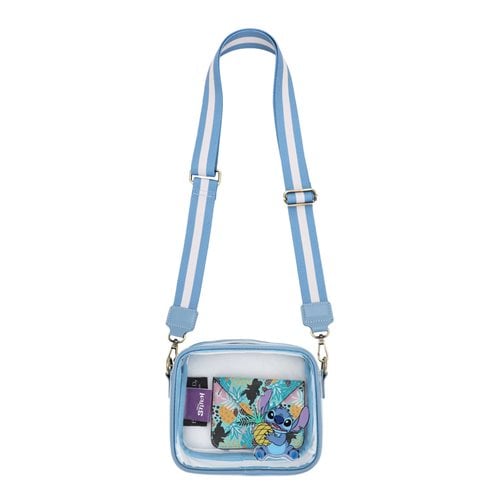 Lilo & Stitch Stitch Clear Crossbody Bag and Wallet
