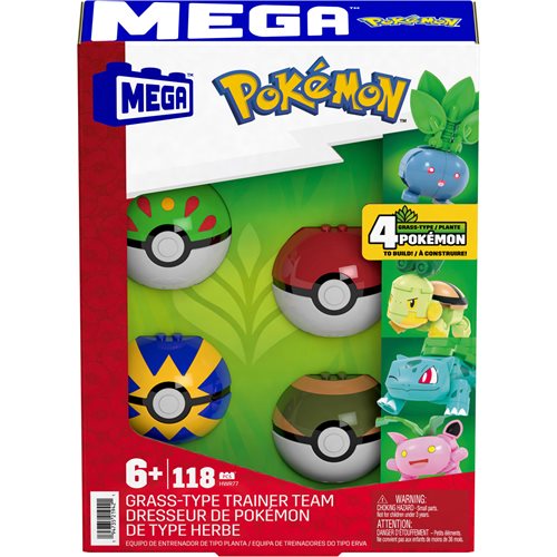 Pokemon Mega Grass-Type Trainer Team