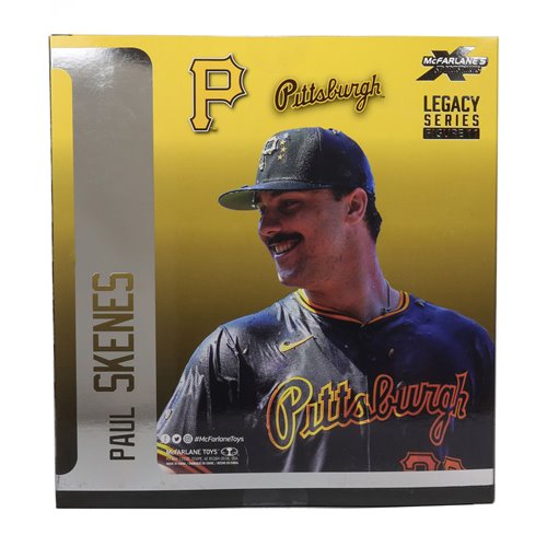 MLB SportsPicks Pittsburgh Pirates Paul Skenes 7-Inch Posed Figure Case of 6