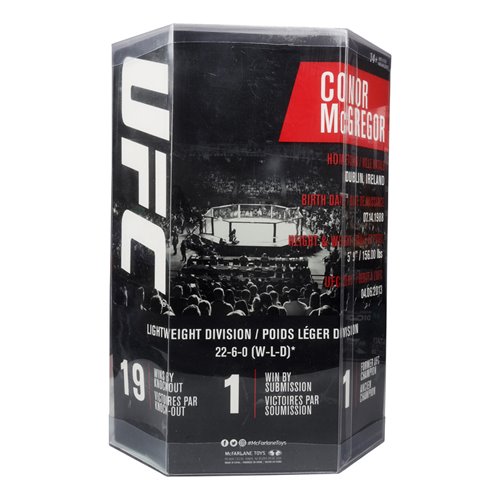 UFC SportsPicks Conor McGregor 7-Inch Scale Posed Figure Case of 6