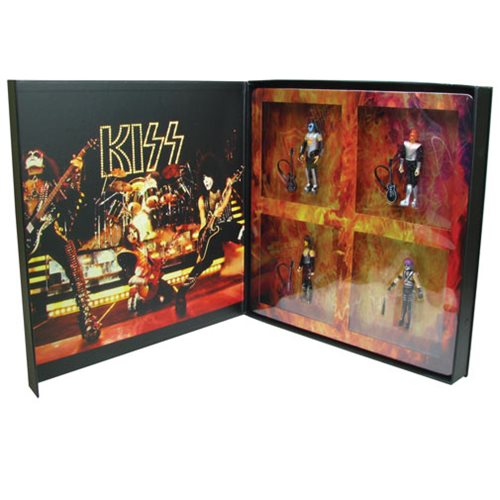 KISS Alive II 3 3/4-Inch Action Figure Concert Lighting Deluxe Box Set - Convention Exclusive