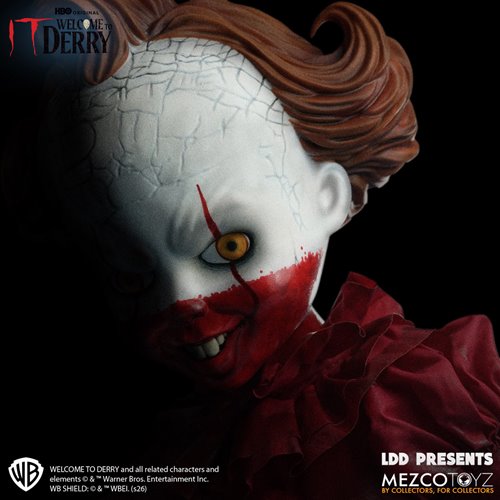 Living Dead Dolls Presents: Welcome to Derry Bloody Pennywise Doll