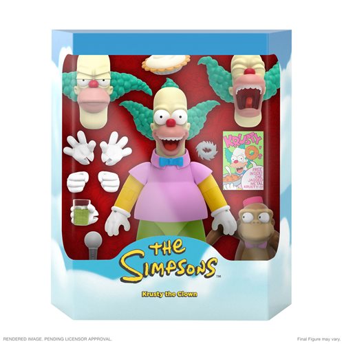 The Simpsons Ultimates Krusty the Clown 7-Inch Action Figure