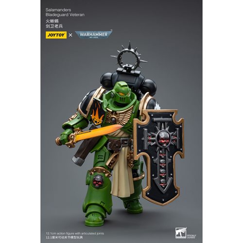 Joy Toy Warhammer 40,000 Salamanders Bladeguard Veteran 1:18 Scale Action Figure