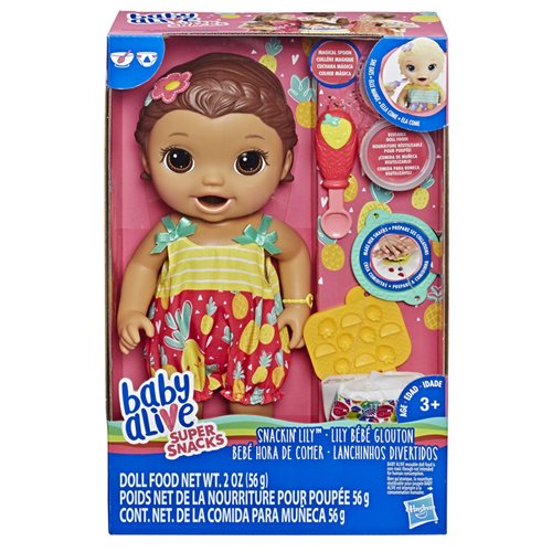 Baby Alive Super Snacks Snacking Lily Blonde Baby Doll