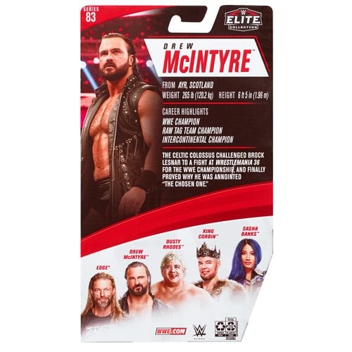 WWE Elite Collection Series 83 Drew McIntyre Action Figure