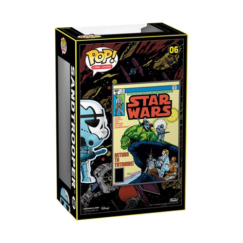 Star Wars Sandtrooper (1977) #31 Funko Pop! Comic Cover Figure with Case