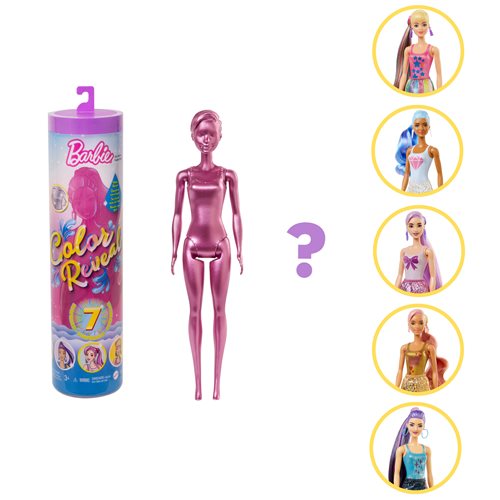 Barbie Color Reveal Metallic Fashion Doll Case