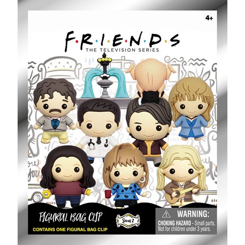 Friends Series 2 Figural Bag Clip  Random 6-Pack
