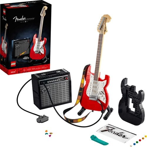 LEGO 21329 Ideas Fender Stratocaster Guitar and Amp