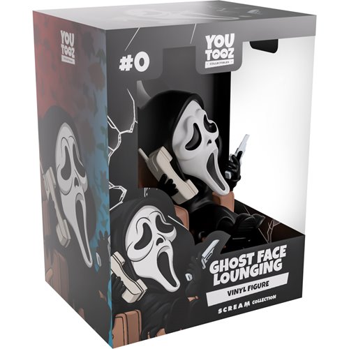 Scream Collection Ghost Face Lounging Vinyl Figure #0