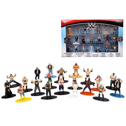 WWE Nano MetalFigs Mini-Figure Wave 2 20-Pack