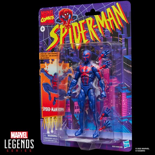 Spider-Man Marvel Legends Retro Cardback 6-Inch Action Figures 2026 Wave 1 Case of 6
