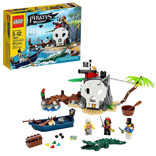 Pirates 70411 Treasure Island - Earth