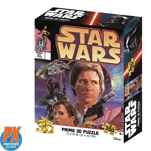 Star Wars Marvel Comics #81 Jawas of Doom 300-Piece Lenticular Puzzle - Previews Exclusive