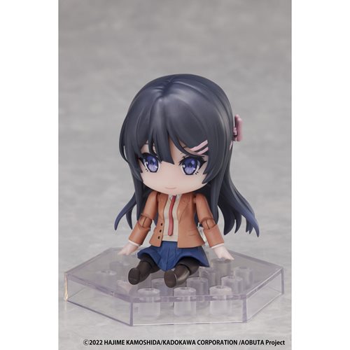 Rascal Does Not Dream of Bunny Girl Senpai Mai Sakurajima DFORM+ Deformed Action Figure
