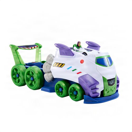 Hot Wheels Superstar Speeders Toy Story 5 Hi-Tech Buzz Lightyear Launcher