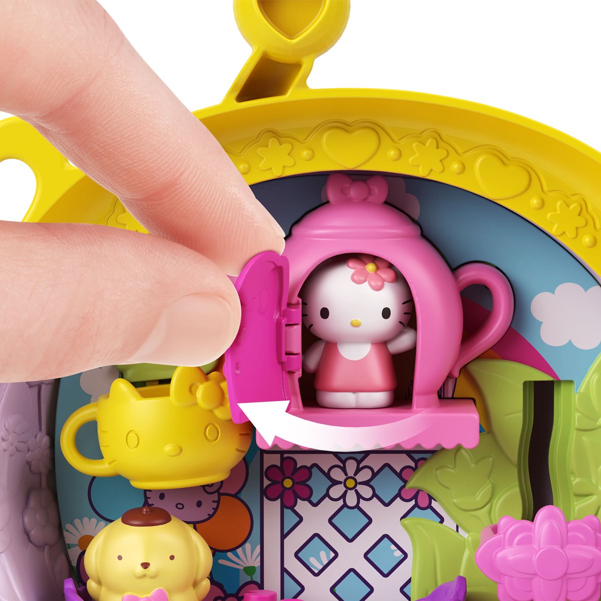 New Mattel Hello Kitty and Friends Minis Tea Party Compact