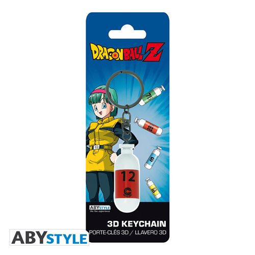 Dragon Ball Z Red Capsule Corp. 3D Key Chain