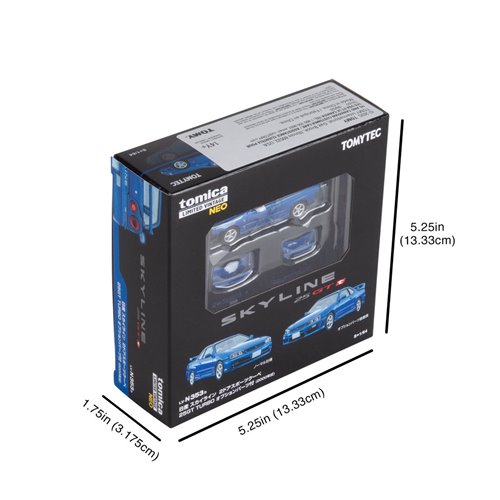 Tomica Limited Vintage Neo Nissan Skyline 2-Door Sports Coupe 25GT-Turbo 1:64 Scale Die-Cast Metal V