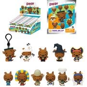 Scooby-Doo Halloween Series 3 3D Foam Bag Clip Display Case of 24