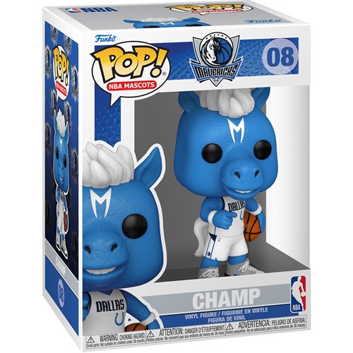 NBA Mascots Dallas Champ Funko Pop! Vinyl Figure