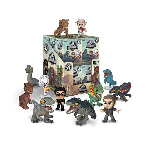 Jurassic Park & World Mystery Minis Mini-Figure - Random 4-Pack
