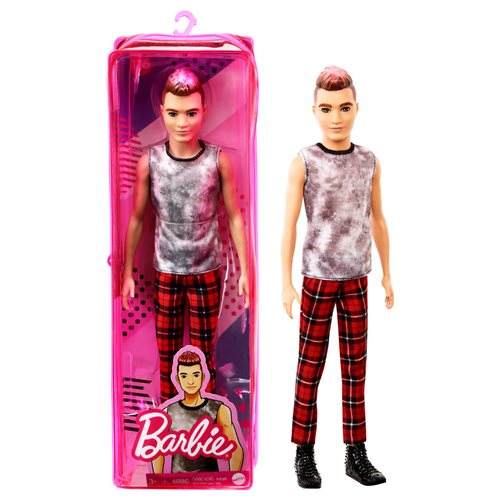 Ken Fashionista Doll #176 with Sculpted Brunette Ombre-tipped Hair