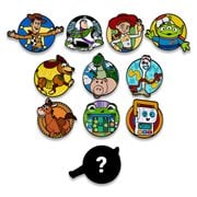 Toy Story 5 Mystery Minis Series 1 Enamel Pin Display of 10