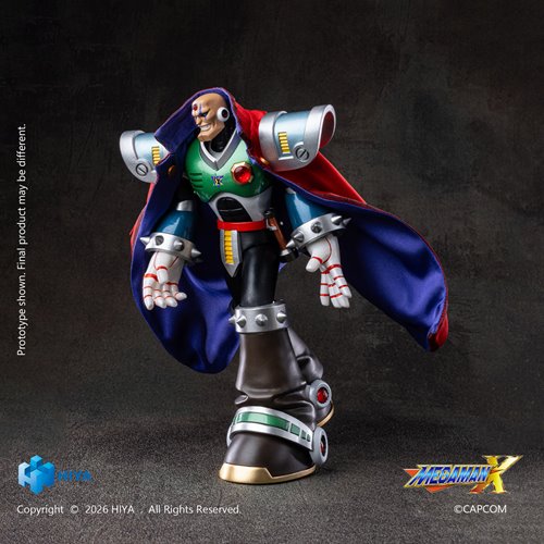 Mega Man X Sigma Exquisite Basic Series Non Scale 7-Inch Action Figure