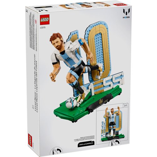 LEGO Editions 43015 Lionel Messi – Soccer Legend